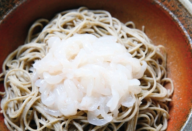 【極少数量限定】白えび蕎麦